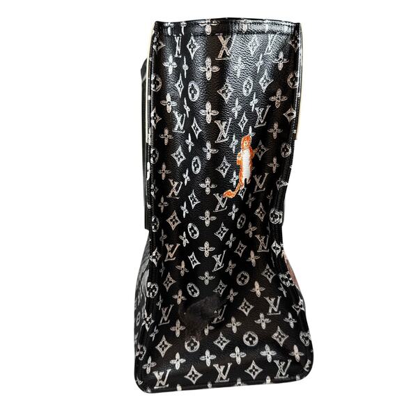 Louis Vuitton Catogram Steamer Bag Cabas XXL cat tote Grace Coddington Monogram - Picture 7 of 16